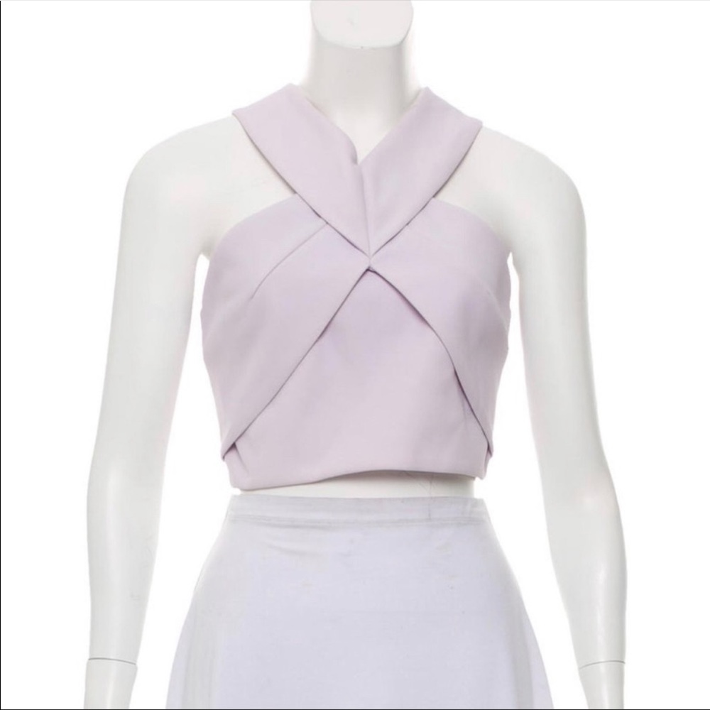 Nicholas Lavender Crop Top